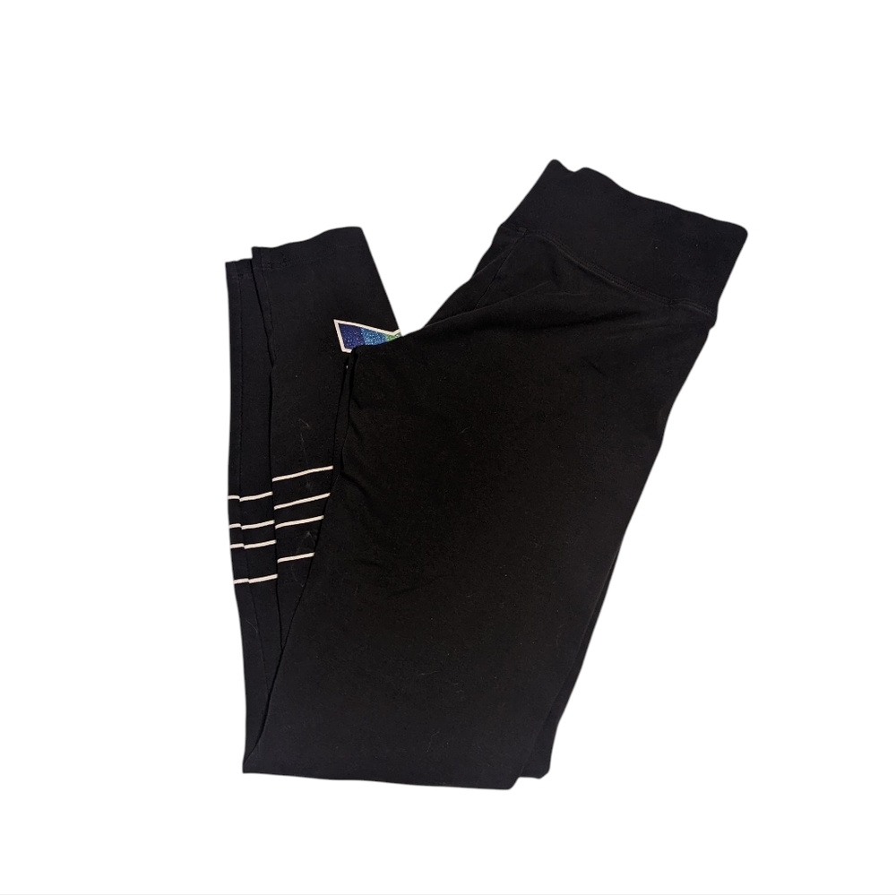 Victoria secret PINK‎ yoga pants size small rainbow logo on the leg.